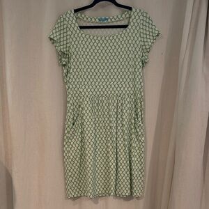 Green Patterned Women's Dress JM McLaughlin